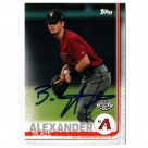 Blaze Alexander autograph